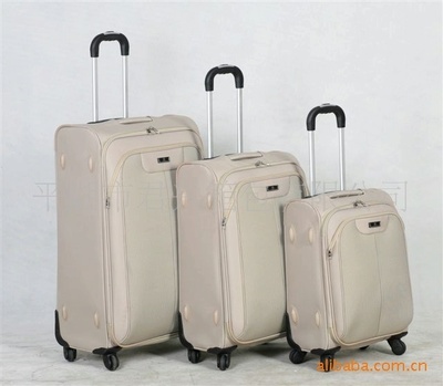 【供应加工精品600D/PVC牛津布旅游拉杆箱行李箱】价格,厂家,图片,家居用品加工,平湖市君兴箱包-